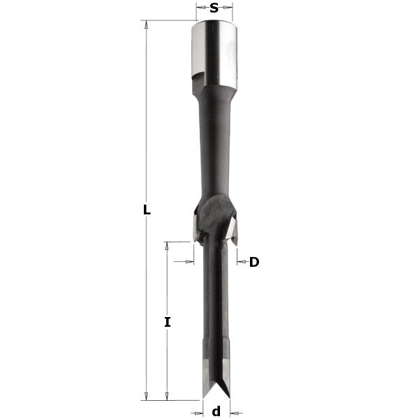 GRN Tools 167.240.11 Slotkastenfrees 12mm, schacht 12 x 1mm