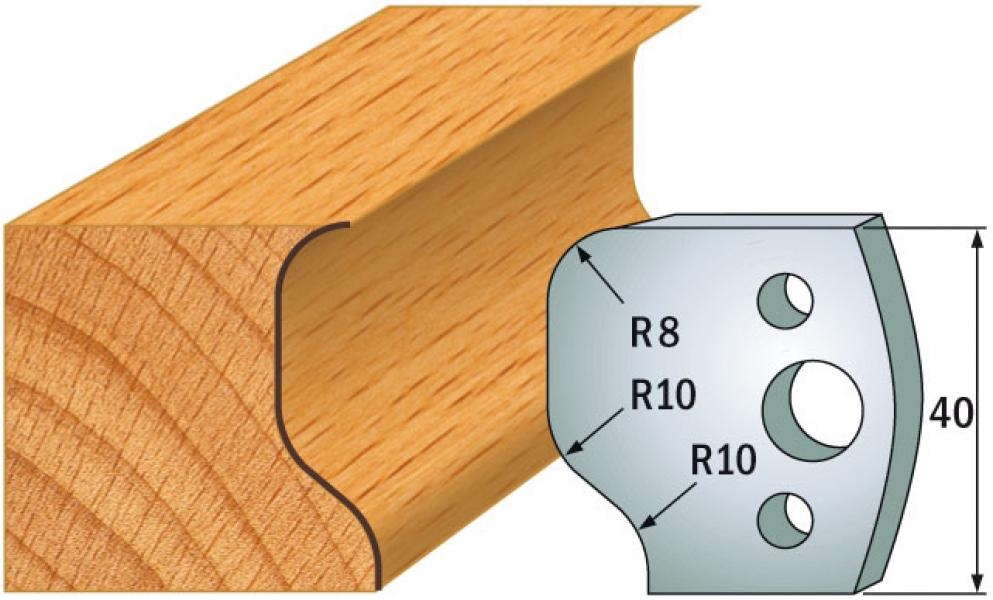 CMT 690.049 Profielmes paar hoogte 40 mm nummer 49