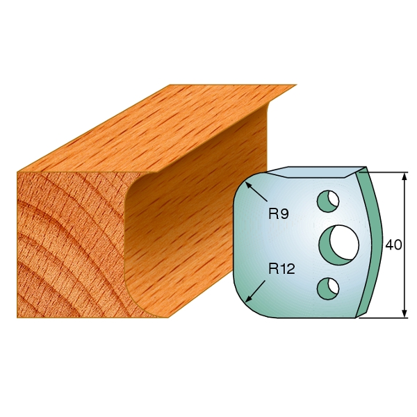 CMT 690.050 Profielmes paar hoogte 40 mm nummer 50