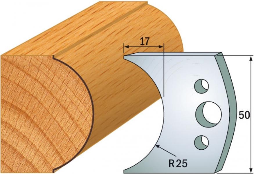 CMT 690.546 Profielmes paar hoogte 50 mm nummer 546