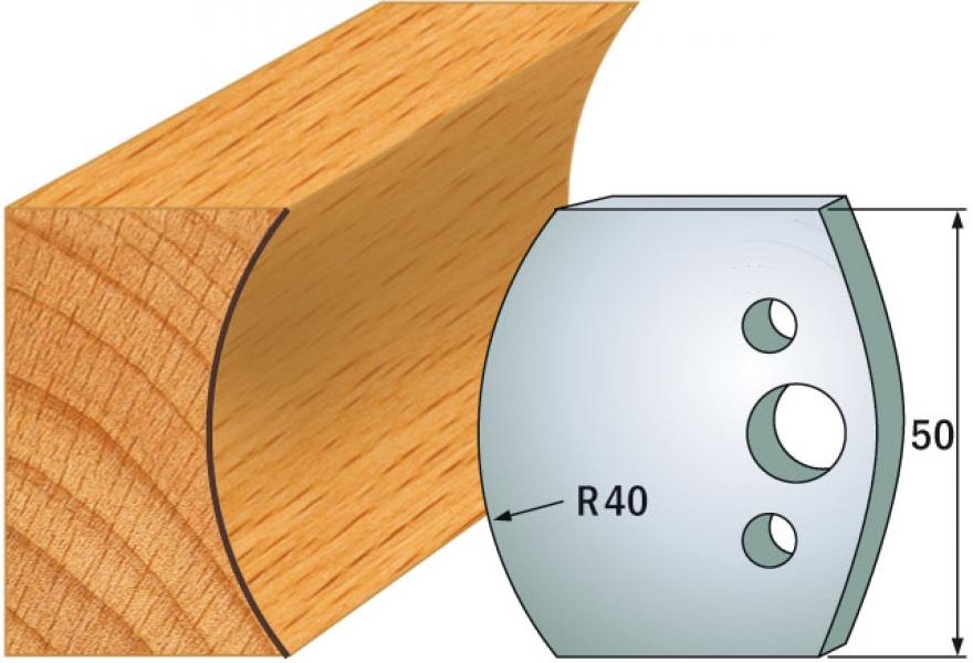 CMT 690.553 Profielmes paar hoogte 50 mm nummer 553