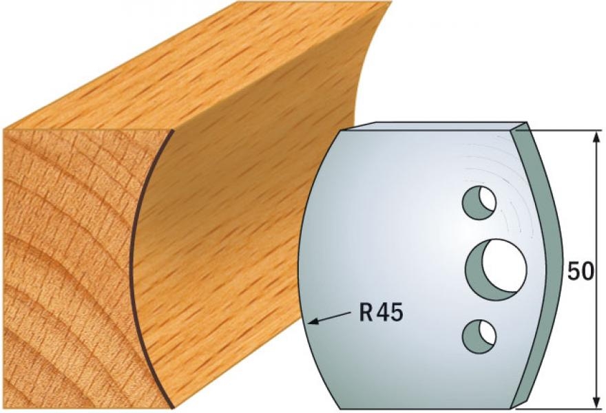 CMT 690.554 Profielmes paar hoogte 50 mm nummer 554