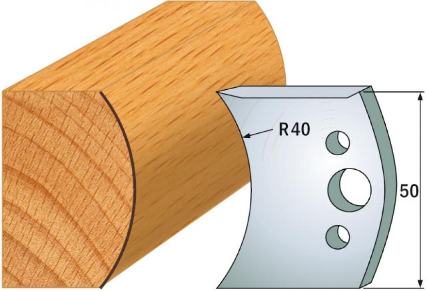 CMT 690.555 Profielmes paar hoogte 50 mm nummer 555