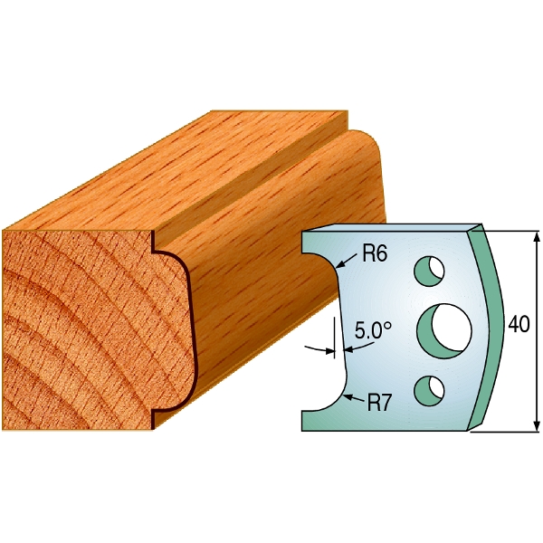 CMT 691.002 Contrames paar hoogte 40 mm nummer 2