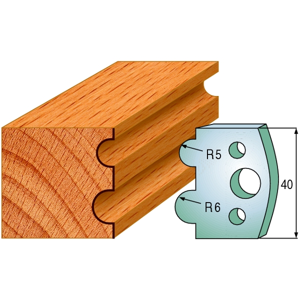 CMT 691.030 Contrames paar hoogte 40 mm nummer 30