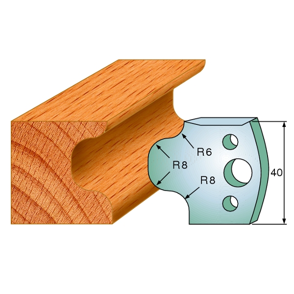 CMT 691.056 Contrames paar hoogte 40 mm nummer 56