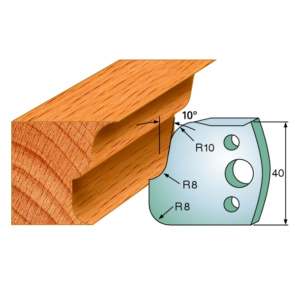 CMT 691.059 Contrames paar hoogte 40 mm nummer 59