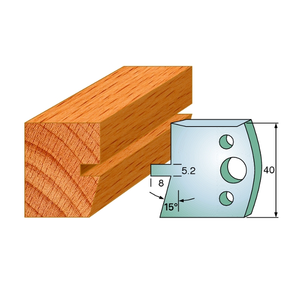 CMT 691.086 Contrames paar hoogte 40 mm nummer 86
