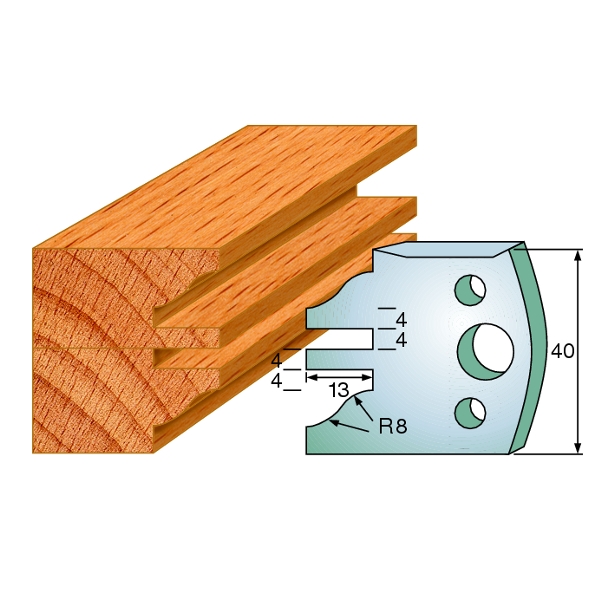 CMT 691.097 Contrames paar hoogte 40 mm nummer 97