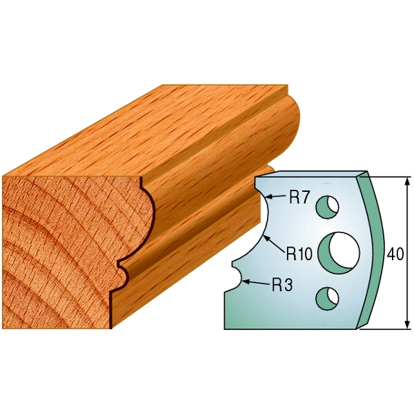 CMT 691.105 Contrames paar hoogte 40 mm nummer 105