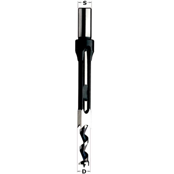 CMT 543.095.51 Vierkanten gatenboor 9,5mm, schacht 19mm
