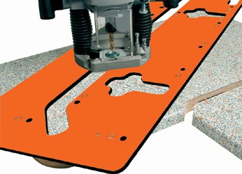 GRN Tools CMT650 Freesmal voor keukenbladen in 45° of 90° te verbinden