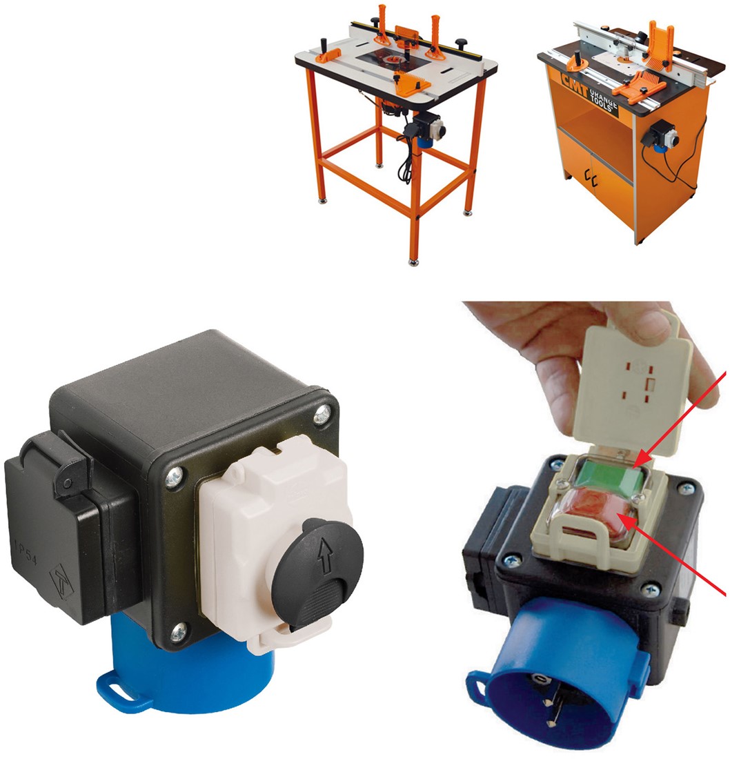 CMT Orange Tools 999.100.11 Veiligheidsschakelaar 230V / 50Hz